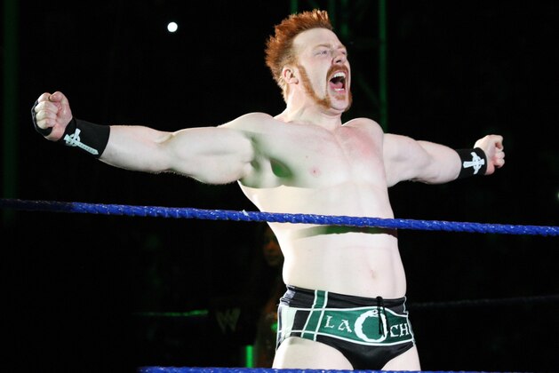 DURBAN, SOUTH AFRICA - JULY 08:  The Celtic Warrior Sheamus during the WWE Smackdown Live Tour at Westridge Park Tennis Stadium on July 08, 2011 in Durban, South Africa.  (Photo by Steve Haag/Gallo Images/Getty Images)