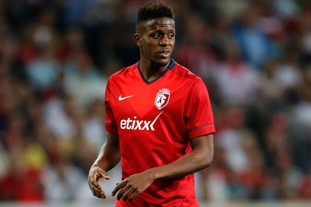LILLE, FRANCE - AUGUST 05:  Divock Origi of Lille looks on during the UEFA Champions League third qualifying round 2nd leg match between LOSC Lille and Grasshopper Club Zurich at the Stade Pierre-Mauroy on August 5, 2014 in Lille, France.  (Photo by Dean Mouhtaropoulos/Getty Images)