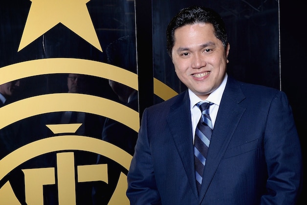 MILAN, ITALY - FEBRUARY 24:  FC Internazionale Milano New President Erick Thohir poses for a portrait session on February 24, 2014 in Milan, Italy.  (Photo by Claudio Villa/Getty Images)