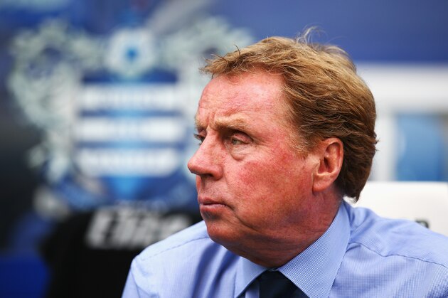 LONDON, ENGLAND - SEPTEMBER 20: Harry Redknapp, manager of QPR looks on during the Barclays Premier League match between Queens Park Rangers and Stoke City at Loftus Road on September 20, 2014 in London, England.  (Photo by Ian Walton/Getty Images)