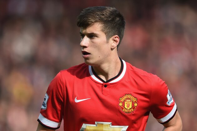 MANCHESTER, ENGLAND - OCTOBER 05: Paddy McNair of Manchester United during the Barclays Premier League match between Manchester United and Everton at Old Trafford on October 5, 2014 in Manchester, England.  (Photo by Michael Regan/Getty Images)