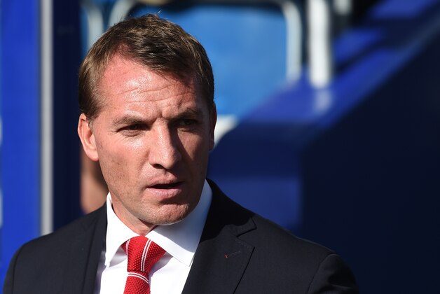 Liverpool manager Brendan Rodgers is seen ahead of their English Premier League soccer match against Queens Park Rangers at Loftus Road, London, Sunday, Oct. 19, 2014. (AP Photo/Tim Ireland)