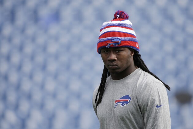 Buffalo Bills wide receiver  Sammy Watkins warms up before an NFL football game against the Minnesota Vikings Sunday, Oct. 19, 2014, in Orchard Park, N.Y.  (AP Photo/Bill Wippert)