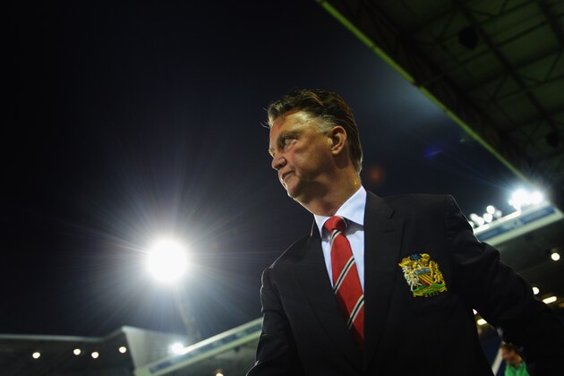 WEST BROMWICH, ENGLAND - OCTOBER 20:  Louis van Gaal manager of Manchester United looks on prior to the Barclays Premier League match between West Bromwich Albion and Manchester United at The Hawthorns on October 20, 2014 in West Bromwich, England.  (Photo by Michael Regan/Getty Images)