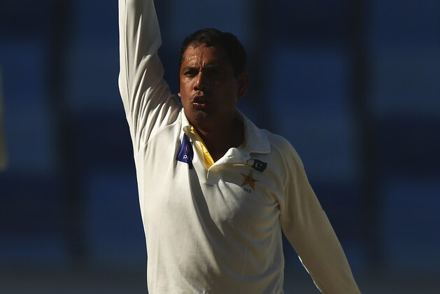 DUBAI, UNITED ARAB EMIRATES - OCTOBER 24: Zulfiqar Babar of Pakistan appeals for the wicket of Mitch Marsh of Australia during Day Three of the First Test between Pakistan and Australia at Dubai International Stadium on October 24, 2014 in Dubai, United Arab Emirates. (Photo by Ryan Pierse/Getty Images) DUBAI, UNITED ARAB EMIRATES - OCTOBER 24: Zulfiqar Babar of Pakistan appeals for the wicket of Mitch Marsh of Australia during Day Three of the First Test between Pakistan and Australia at Dubai International Stadium on October 24, 2014 in Dubai, United Arab Emirates. (Photo by Ryan Pierse/Getty Images)