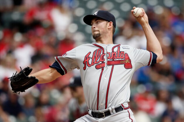 ARLINGTON, TX - SEPTEMBER 14: Starting pitcher Mike Minor