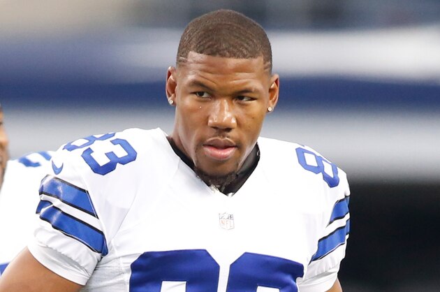 Oct 19, 2014; Arlington, TX, USA; Dallas Cowboys wide receiver Terrance Williams (83) on the field before the game against the New York Giants at AT&T Stadium.  Dallas beat New York 31-21. Mandatory Credit: Tim Heitman-USA TODAY Sports