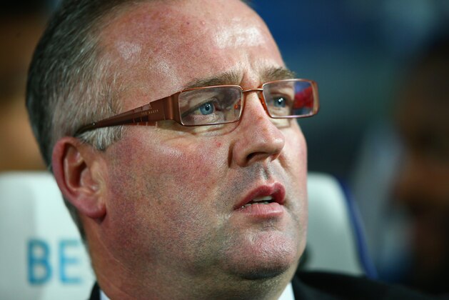 LONDON, ENGLAND - OCTOBER 27:  Manager Paul Lambert of Aston Villa looks on during the Barclays Premier League match between Queens Park Rangers and Aston Villa at Loftus Road on October 27, 2014 in London, England.  (Photo by Ian Walton/Getty Images)
