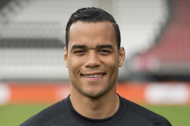 Netherlands soccer player Michel Vorm poses for a portrait prior to a training session at AFAS Stadium in Alkmaar, Netherlands, Tuesday, June 3, 2014. (AP Photo/Ermindo Armino)