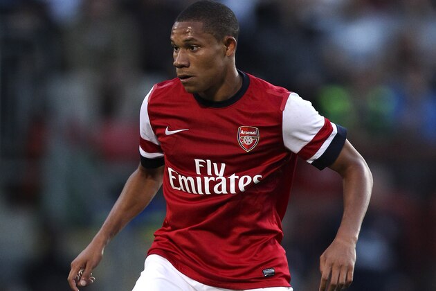 LONDON, ENGLAND - JULY 30: Wellington Silva during a pre season friendly match between Leyton Orient and an Arsenal XI at the Matchroom Stadium on July 30, 2013 in London, England. (Photo by Ben Hoskins/Getty Images)