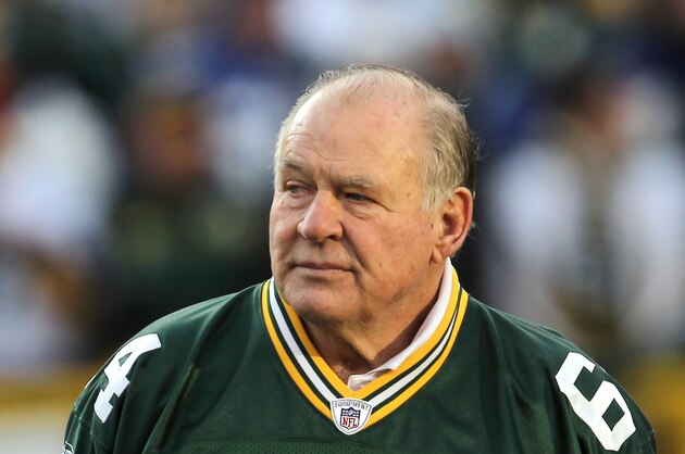 GREEN BAY, WI - JANUARY 15:  Hall of Famer Jerry Kramer and former Green Bay Packer looks on the NFC Divisional playoff game between the Green Bay Packers and the New York Giants at Lambeau Field on January 15, 2012 in Green Bay, Wisconsin.  (Photo by Jonathan Daniel/Getty Images)