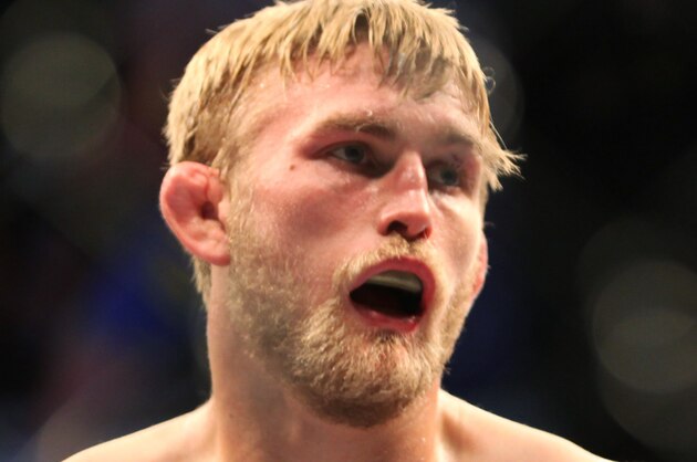 Alexander Gustafsson in action against Mauricio