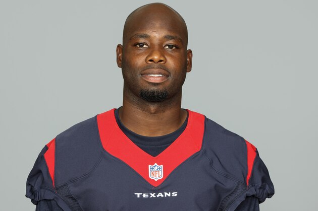 This is a 2014 photo of Jonathan Joseph of the Houston Texans NFL football team. This image reflects the Houston Texans active roster as of Friday, June 20, 2014 when this image was taken. (AP Photo)