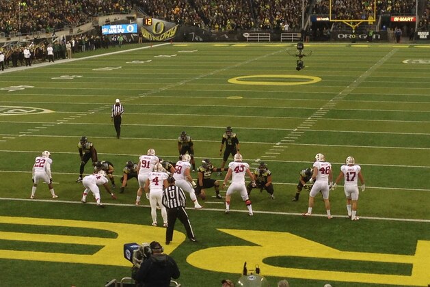 Stanford at Oregon on Nov. 1.