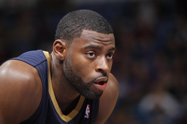 SACRAMENTO, CA - MARCH 3: Tyreke Evans #1 of the New Orleans Pelicans in a game against the Sacramento Kings on March 3, 2014 at Sleep Train Arena in Sacramento, California. NOTE TO USER: User expressly acknowledges and agrees that, by downloading and or using this photograph, User is consenting to the terms and conditions of the Getty Images Agreement. Mandatory Copyright Notice: Copyright 2014 NBAE (Photo by Rocky Widner/NBAE via Getty Images)