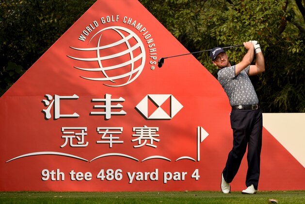 SHANGHAI, CHINA - NOVEMBER 06:  Graeme McDowell of Northern Ireland in action during the first round of the WGC - HSBC Champions at the Sheshan International Golf Club on November 6, 2014 in Shanghai, China.  (Photo by Ross Kinnaird/Getty Images)