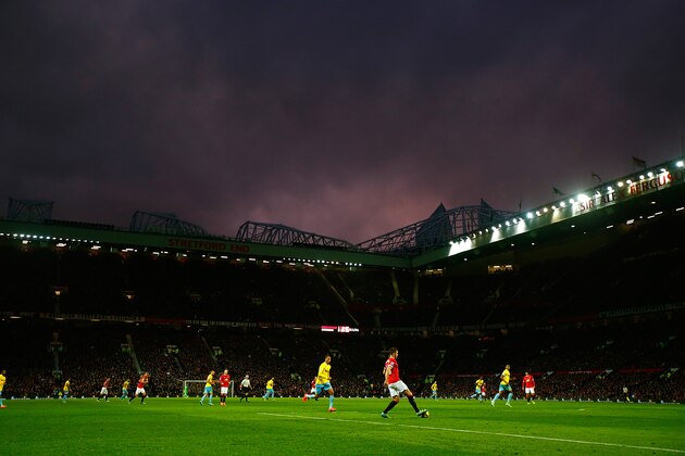 MANCHESTER, ENGLAND - NOVEMBER 08:  General View during the Barclays Premier League match between Manchester United and Crystal Palace at Old Trafford on November 8, 2014 in Manchester, England.  (Photo by Clive Rose/Getty Images)