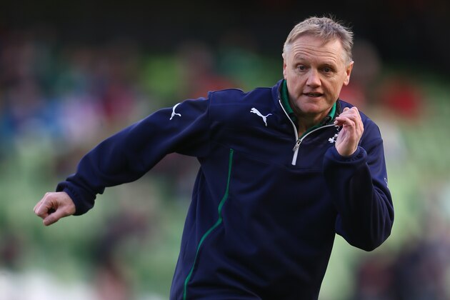 DUBLIN, IRELAND - FEBRUARY 08:  Joe Schmidt the Head Coach of Ireland during the RBS Six Nations match between Ireland and Wales at the Aviva Stadium on February 8, 2014 in Dublin, Ireland.  (Photo by Michael Steele/Getty Images)