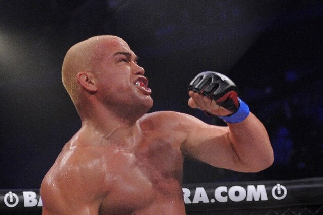 May 17, 2014; Southaven, MS, USA; Tito Ortiz after the fight against Alexander Shlemnko during BFC 120 at Landers Center. Mandatory Credit: Justin Ford-USA TODAY Sports