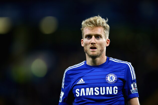 LONDON, ENGLAND - SEPTEMBER 24:  Andre Schurrle of Chelsea during the Captial One Cup Third Round match between Chelsea and Bolton Wanderers at Stamford Bridge on September 24, 2014 in London, England.  (Photo by Richard Heathcote/Getty Images)