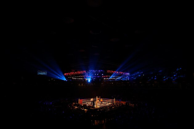 LONDON, ENGLAND - APRIL 12: A general view of the ring during the WBO European Super-Middleweight Championship bout between Frank Buglioni and Sergey Khomitsky at The Copper Box on April 12, 2014 in London, England.  (Photo by Harry Engels/Getty Images)
