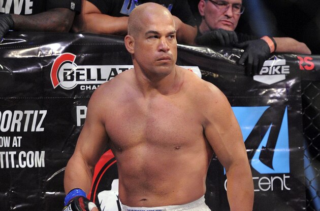 May 17, 2014; Southaven, MS, USA; Tito Ortiz before the fight against Shahbulat Shemhalaev during BFC 120 at Landers Center. Tito Ortiz defeats Shahbulat Shemhalaev via submission. Mandatory Credit: Justin Ford-USA TODAY Sports