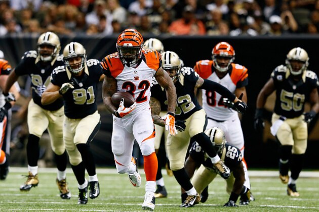 NEW ORLEANS, LA - NOVEMBER 16:  Jeremy Hill