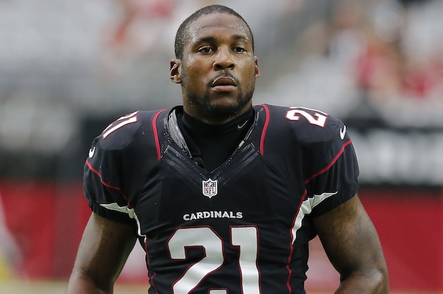Arizona Cardinals cornerback Patrick Peterson (21) during the first quarter of an NFL football game against the San Francisco 49ers, Sunday, Sept. 21, 2014 in Glendale, Ariz. (AP Photo/Rick Scuteri)