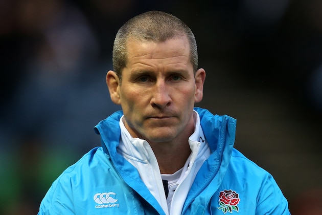 England coach Stuart Lancaster looks on ahead of the Six Nations rugby union international match against Scotland at Murrayfield, Edinburgh, Scotland, Saturday Feb. 8, 2014. (AP Photo/Scott Heppell)