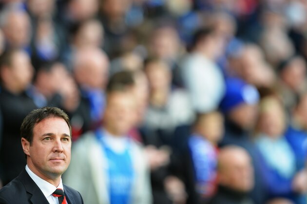 CARDIFF, WALES - DECEMBER 26:  Malky Mackay, manager of Cardiff City looks on prior to the Barclays Premier League match between Cardiff City and Southampton at Cardiff City Stadium on December 26, 2013 in Cardiff, Wales.  (Photo by Christopher Lee/Getty Images)