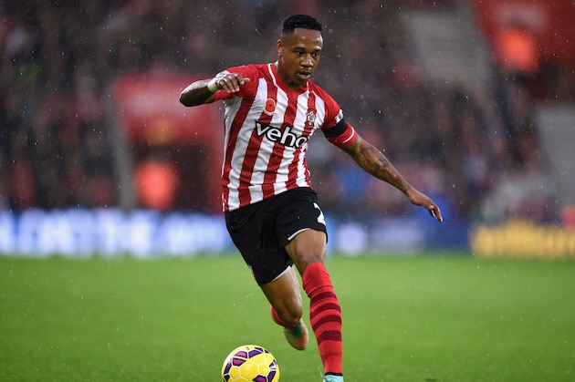 SOUTHAMPTON, ENGLAND - NOVEMBER 08:  Nathaniel Clyne of Southampton in action during the Barclays Premier League match between Southampton and Leicester City at St Mary's Stadium on November 8, 2014 in Southampton, England.  (Photo by Michael Regan/Getty Images)