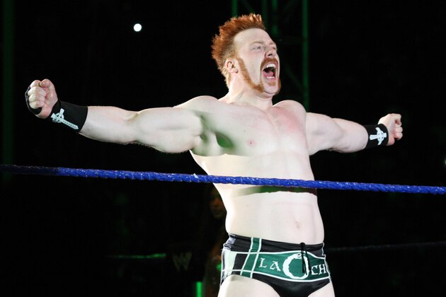 DURBAN, SOUTH AFRICA - JULY 08:  The Celtic Warrior Sheamus during the WWE Smackdown Live Tour at Westridge Park Tennis Stadium on July 08, 2011 in Durban, South Africa.  (Photo by Steve Haag/Gallo Images/Getty Images)