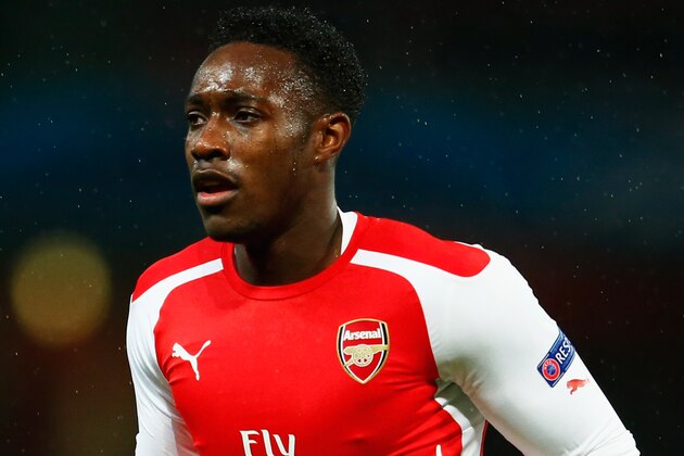 LONDON, ENGLAND - NOVEMBER 04:  Danny Welbeck of Arsenal in action during the UEFA Champions League Group D match between Arsenal FC and RSC Anderlecht at Emirates Stadium on November 4, 2014 in London, United Kingdom.  (Photo by Michael Regan/Getty Images)