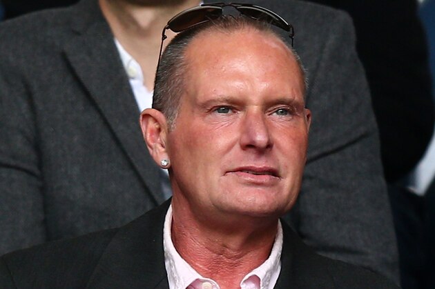LONDON, ENGLAND - APRIL 07:   Former Spurs and England player Paul Gascoigne looks on during the Barclays Premier League match between Tottenham Hotspur and  Everton at White Hart Lane on April 7, 2013 in London, England.  (Photo by Clive Rose/Getty Images)
