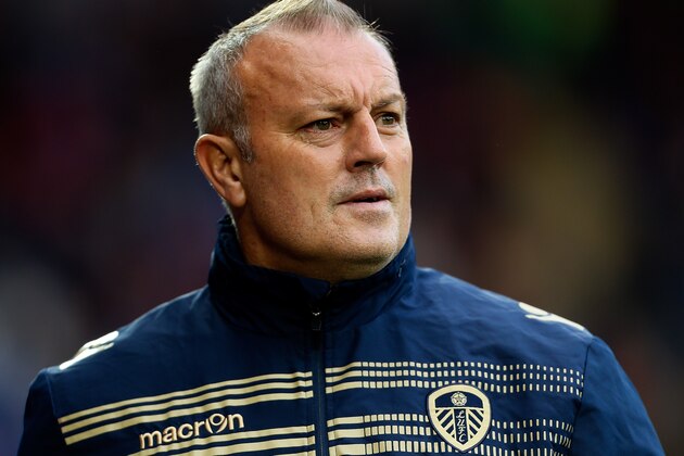 CARDIFF, WALES - NOVEMBER 01:  Leeds manager Neil Redfearn looks on ahead of the Sky Bet Championship match between Cardiff City and Leeds United at Cardiff City Stadium on November 1, 2014 in Cardiff, Wales.  (Photo by Ben Hoskins/Getty Images)