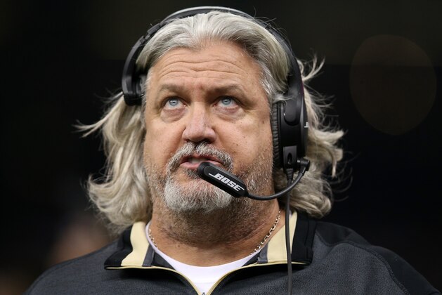 NEW ORLEANS, LA - OCTOBER 26:  Defensive Coordinator Rob Ryan of the New Orleans Saints against the Green Bay Packers at Mercedes-Benz Superdome on October 26, 2014 in New Orleans, Louisiana.  (Photo by Chris Graythen/Getty Images)