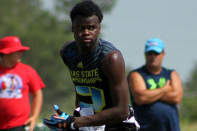 Texas WR Tren'Davian Dickson has sights set on a national record.