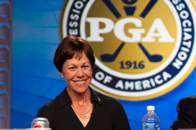 PGA of America Secretary, Suzy Whaley, after Elections at the 98th PGA Annual Meeting, Saturday, November 22, 2014.