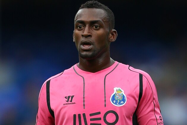 LIVERPOOL, ENGLAND - AUGUST 03: Jackson Martinez of Porto during the Pre-Season Friendly between Everton and Porto at Goodison Park on August 3, 2014 in Liverpool, England.  (Photo by Dave Thompson/Getty Images)