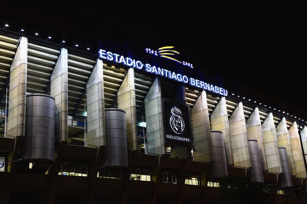 MADRID, SPAIN - NOVEMBER 04:  A general view prior to the UEFA Champions League Group B match between Real Madrid CF and Liverpool FC at Estadio Santiago Bernabeu on November 4, 2014 in Madrid, Spain.  (Photo by Shaun Botterill/Getty Images)