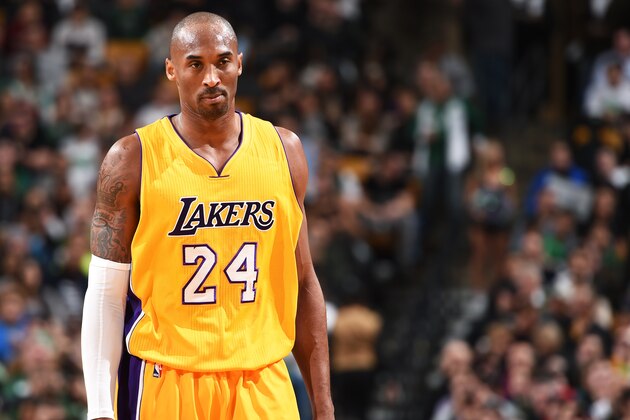 BOSTON, MA - DECEMBER 5: Kobe Bryant #24 of the Los Angeles Lakers during the game against the Boston Celtics on December 5, 2014 at the TD Garden in Boston, Massachusetts. NOTE TO USER: User expressly acknowledges and agrees that, by downloading and or using this Photograph, user is consenting to the terms and conditions of the Getty Images License Agreement. Mandatory Copyright Notice: Copyright 2014 NBAE (Photo by Brian Babineau /NBAE via Getty Images)
