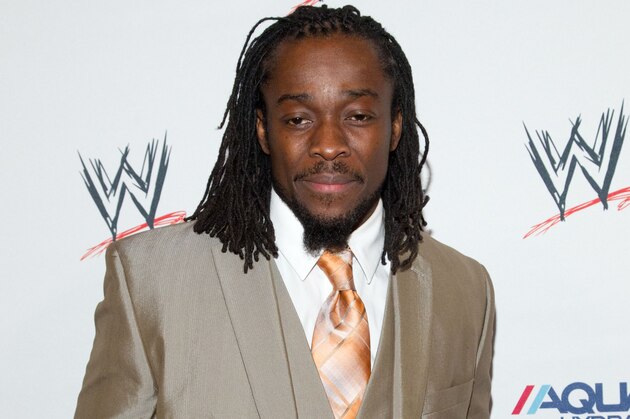 Kofi Kingston attends the Superstars For Sandy Relief Event, on thursday, April 4, 2013 in New York, NY. (Photo by Dario Cantatore/Invision/AP)