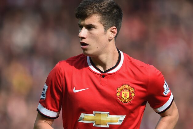 MANCHESTER, ENGLAND - OCTOBER 05: Paddy McNair of Manchester United during the Barclays Premier League match between Manchester United and Everton at Old Trafford on October 5, 2014 in Manchester, England.  (Photo by Michael Regan/Getty Images)