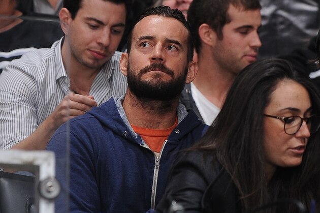 LOS ANGELES, CA - NOVEMBER 6: CM Punk attends a game between the Los Angeles Kings and the New York Islanders at STAPLES Center on November 6, 2014 in Los Angeles, California. (Photo by Juan Ocampo/NHLI via Getty Images)