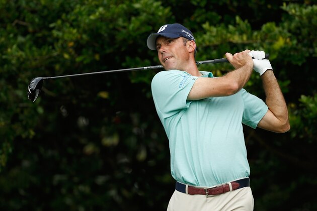 WINDERMERE, FL - DECEMBER 03:  Matt Kuchar hits a shot during the pro-am prior to the start of the Hero World Challenge at the Isleworth Golf & Country Club on December 3, 2014 in Windermere, Florida.  (Photo by Scott Halleran/Getty Images)