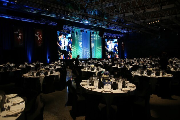 AUCKLAND, NEW ZEALAND - DECEMBER 11:  General view during the 2014 Steinlager Awards on December 11, 2014 in Auckland, New Zealand.  (Photo by Michael Bradley/Getty Images for NZRU)