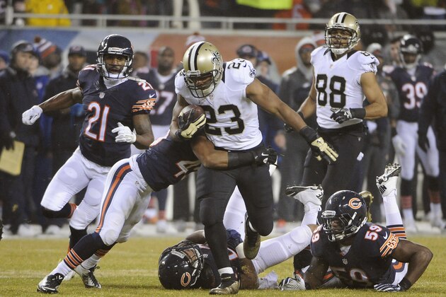 CHICAGO, IL - DECEMBER 15: Pierre Thomas