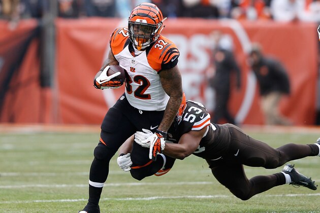 CLEVELAND, OH - DECEMBER 14:  Jeremy Hill