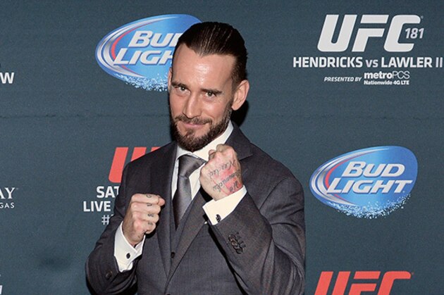 CM Punk, UFC's newest contract player.