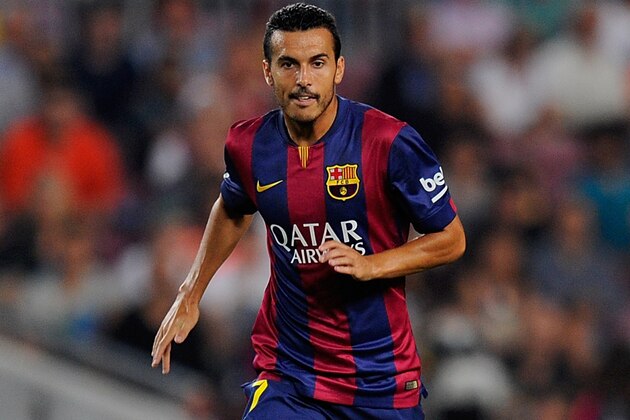 BARCELONA, SPAIN - AUGUST 24: Pedro Rodriguez of FC Barcelona in action during the La Liga match between FC Barcelona and Elche FC at Camp Nou stadium on August 24, 2014 in Barcelona, Spain. (Photo by Denis Doyle/Getty Images) BARCELONA, SPAIN - AUGUST 24: Pedro Rodriguez of FC Barcelona in action during the La Liga match between FC Barcelona and Elche FC at Camp Nou stadium on August 24, 2014 in Barcelona, Spain. (Photo by Denis Doyle/Getty Images)
